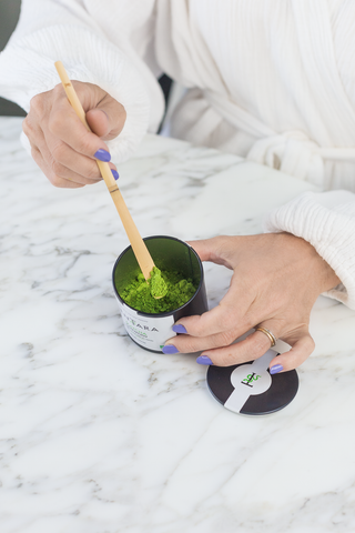Cuillère en bambou matcha Chashaku