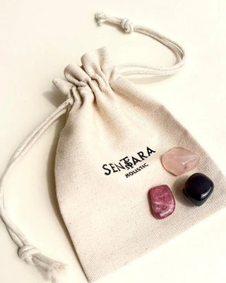 Love Kit - Red Garnet, Rose Quartz and Rhodonite