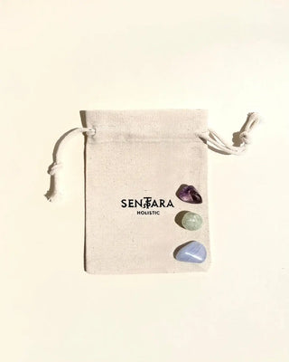 Serenity Kit - Blue Agate, Amethyst and Prehnite