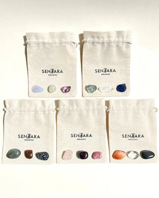 Serenity Kit - Blue Agate, Amethyst and Prehnite