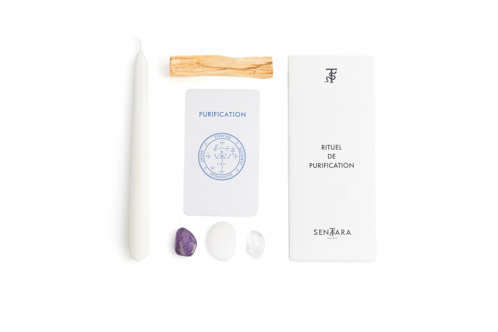 Rituel Purification - Kit Cristaux & Encens Purifiant | Sentara ...